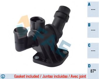 FAE 5309187 Термостат, охлаждающая жидкость для SEAT EXEO (Сеат Эxэо) FAE 5309187 Термостат, охлаждающая жидкость для SEAT EXEO (Сеат Эxэо)