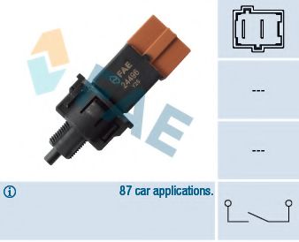 FAE 24496 Выключатель фонаря сигнала торможения для NISSAN CAMIONES / FRONTIER (Ниссан Cамионэс / фронтиэр) FAE 24496 Выключатель фонаря сигнала торможения для NISSAN CAMIONES / FRONTIER (Ниссан Cамионэс / фронтиэр)