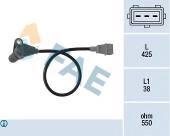 FAE 79364 Датчик импульсов для CHEVROLET (Шевроле) FAE 79364 Датчик импульсов для CHEVROLET (Шевроле)