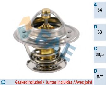 FAE 5302487 Термостат, охлаждающая жидкость для FORD GRANADA (Форд Гранада) FAE 5302487 Термостат, охлаждающая жидкость для FORD GRANADA (Форд Гранада)