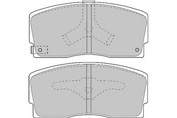 NECTO FD6667A Тормозные колодки для DAIHATSU CHARADE II (Дайхатсу Чарадэ 2) NECTO FD6667A Тормозные колодки для DAIHATSU CHARADE II (Дайхатсу Чарадэ 2)