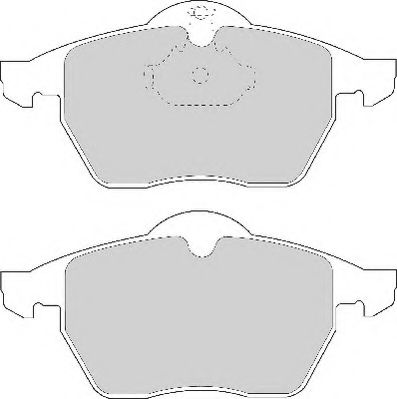NECTO FD6710A Тормозные колодки для CHEVROLET VECTRA (Шевроле Vэcтра) NECTO FD6710A Тормозные колодки для CHEVROLET VECTRA (Шевроле Vэcтра)