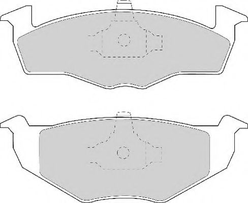 NECTO FD6680A Тормозные колодки для SEAT TOLEDO (Сеат Толэдо) NECTO FD6680A Тормозные колодки для SEAT TOLEDO (Сеат Толэдо)