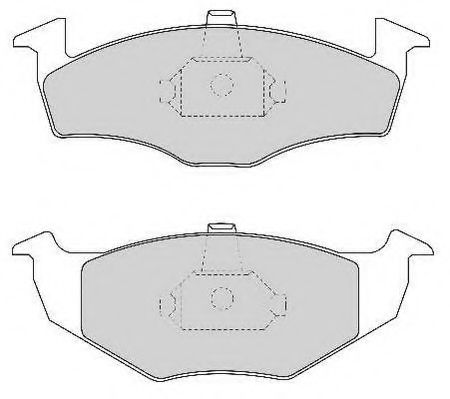 NECTO FD6689A Тормозные колодки для VOLKSWAGEN (Фольксваген) NECTO FD6689A Тормозные колодки для VOLKSWAGEN (Фольксваген)
