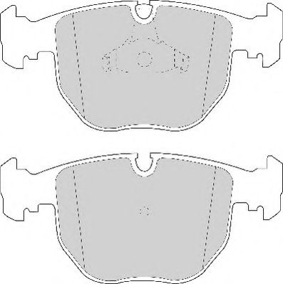 NECTO FD6809A Тормозные колодки для BMW (Бмв) NECTO FD6809A Тормозные колодки для BMW (Бмв)