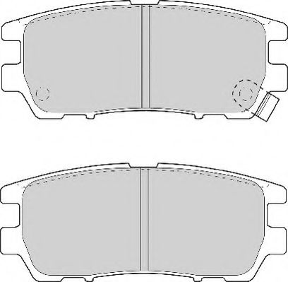 NECTO FD6736A Тормозные колодки для MITSUBISHI CHALLENGER (Митсубиши/митсубиси Чаллэнгэр) NECTO FD6736A Тормозные колодки для MITSUBISHI CHALLENGER (Митсубиши/митсубиси Чаллэнгэр)