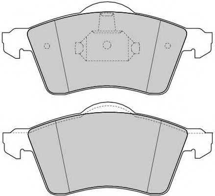 NECTO FD6759V Тормозные колодки для VOLKSWAGEN (Фольксваген) NECTO FD6759V Тормозные колодки для VOLKSWAGEN (Фольксваген)