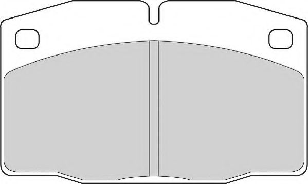 NECTO FD611A Тормозные колодки для OPEL MANTA B CC (Опель Манта б cc) NECTO FD611A Тормозные колодки для OPEL MANTA B CC (Опель Манта б cc)
