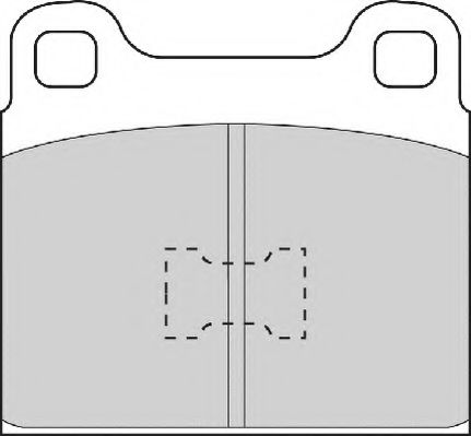 NECTO FD451A Тормозные колодки для AUDI 80 (Ауди 80) NECTO FD451A Тормозные колодки для AUDI 80 (Ауди 80)