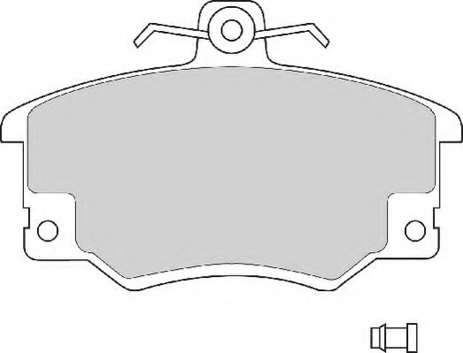 NECTO FD221A Тормозные колодки для FIAT TEMPRA (Фиат Тэмпра) NECTO FD221A Тормозные колодки для FIAT TEMPRA (Фиат Тэмпра)