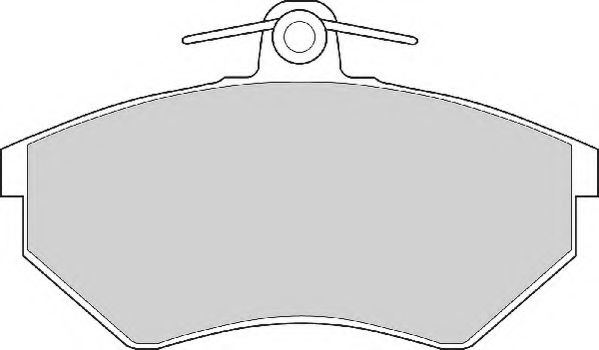 NECTO FD6489A Тормозные колодки для AUDI 90 (Ауди 90) NECTO FD6489A Тормозные колодки для AUDI 90 (Ауди 90)