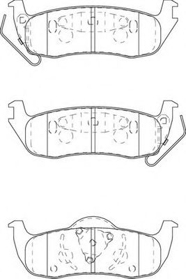 NECTO FD7359A Тормозные колодки для JEEP GRAND CHEROKEE III (Джип Гранд чироки 3) NECTO FD7359A Тормозные колодки для JEEP GRAND CHEROKEE III (Джип Гранд чироки 3)
