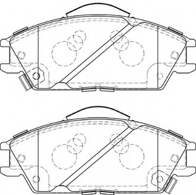 NECTO FD7360A Тормозные колодки для HYUNDAI EXCEL (Хендай Эxcэл) NECTO FD7360A Тормозные колодки для HYUNDAI EXCEL (Хендай Эxcэл)