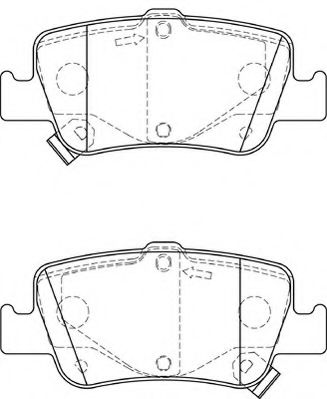 NECTO FD7341A Тормозные колодки для TOYOTA AURIS ING SPORTS (Тойота/тоета Аурис спорт) NECTO FD7341A Тормозные колодки для TOYOTA AURIS ING SPORTS (Тойота/тоета Аурис спорт)