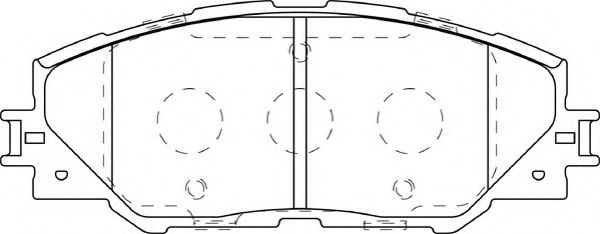 NECTO FD7380A Тормозные колодки для TOYOTA AURIS ING SPORTS (Тойота/тоета Аурис спорт) NECTO FD7380A Тормозные колодки для TOYOTA AURIS ING SPORTS (Тойота/тоета Аурис спорт)