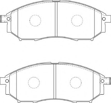 NECTO FD7238A Тормозные колодки для INFINITI M37 (Инфинити М37) NECTO FD7238A Тормозные колодки для INFINITI M37 (Инфинити М37)
