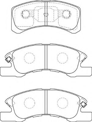 NECTO FD7311A Тормозные колодки для DAIHATSU CUORE VI (Дайхатсу Cуорэ vи) NECTO FD7311A Тормозные колодки для DAIHATSU CUORE VI (Дайхатсу Cуорэ vи)