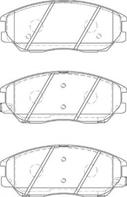 NECTO FD7319A Тормозные колодки для SSANGYONG RODIUS (Сан-янг/санянг Родиус)
