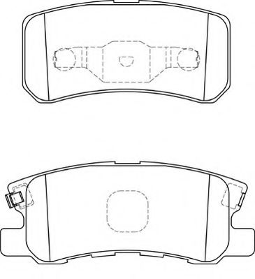 NECTO FD7323A Тормозные колодки для JEEP PATRIOT (Джип Патриот) NECTO FD7323A Тормозные колодки для JEEP PATRIOT (Джип Патриот)