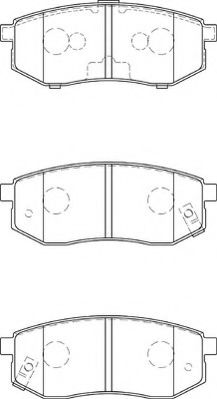 NECTO FD7295A Тормозные колодки для HYUNDAI SANTAMO (Хендай Сантамо) NECTO FD7295A Тормозные колодки для HYUNDAI SANTAMO (Хендай Сантамо)