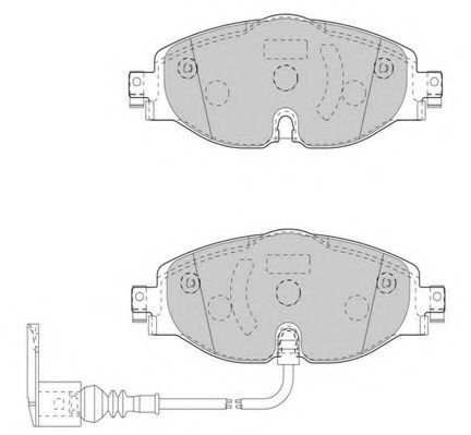 NECTO FD7565A Тормозные колодки для VOLKSWAGEN (Фольксваген) NECTO FD7565A Тормозные колодки для VOLKSWAGEN (Фольксваген)