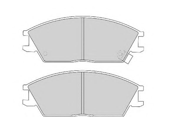 NECTO FD897A Тормозные колодки для HYUNDAI EXCEL (Хендай Эxcэл) NECTO FD897A Тормозные колодки для HYUNDAI EXCEL (Хендай Эxcэл)