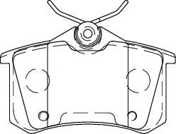 NECTO FD7453A Тормозные колодки для PEUGEOT 207 (Пежо 207) NECTO FD7453A Тормозные колодки для PEUGEOT 207 (Пежо 207)
