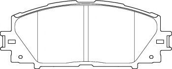 NECTO FD7483A Тормозные колодки для LEXUS (Лексус) NECTO FD7483A Тормозные колодки для LEXUS (Лексус)