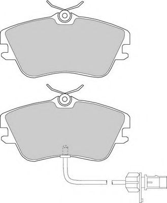 NECTO FD6949V Тормозные колодки для VOLKSWAGEN (Фольксваген) NECTO FD6949V Тормозные колодки для VOLKSWAGEN (Фольксваген)