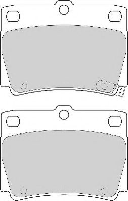 NECTO FD6993A Тормозные колодки для MITSUBISHI CHALLENGER (Митсубиши/митсубиси Чаллэнгэр) NECTO FD6993A Тормозные колодки для MITSUBISHI CHALLENGER (Митсубиши/митсубиси Чаллэнгэр)