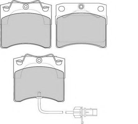 NECTO FD6941V Тормозные колодки для VOLKSWAGEN (Фольксваген) NECTO FD6941V Тормозные колодки для VOLKSWAGEN (Фольксваген)