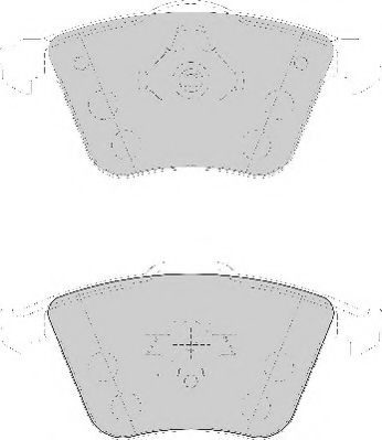 NECTO FD7137A Тормозные колодки для VOLVO S40 II (Вольво S40 2) NECTO FD7137A Тормозные колодки для VOLVO S40 II (Вольво S40 2)