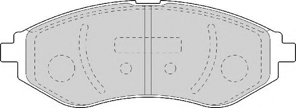 NECTO FD7112A Тормозные колодки для PROTON SAVVY (Протон Саvvъ) NECTO FD7112A Тормозные колодки для PROTON SAVVY (Протон Саvvъ)