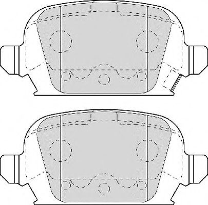 NECTO FD7013A Тормозные колодки для OPEL VITA C (Опель Vита c) NECTO FD7013A Тормозные колодки для OPEL VITA C (Опель Vита c)