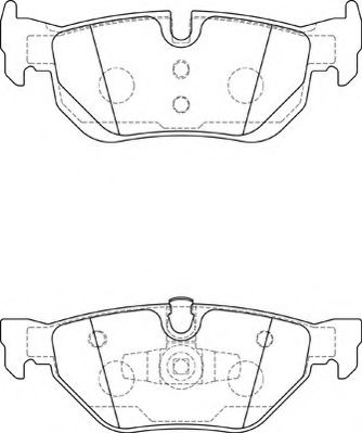 NECTO FD7198A Тормозные колодки для BMW (Бмв) NECTO FD7198A Тормозные колодки для BMW (Бмв)
