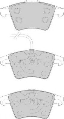 NECTO FD7156V Тормозные колодки для VOLKSWAGEN T5 (Фольксваген Т5) NECTO FD7156V Тормозные колодки для VOLKSWAGEN T5 (Фольксваген Т5)
