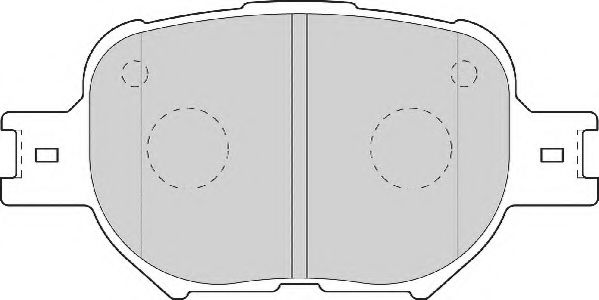 NECTO FD7020A Тормозные колодки для TOYOTA COROLLA VERSO (Тойота/тоета Королла версо) NECTO FD7020A Тормозные колодки для TOYOTA COROLLA VERSO (Тойота/тоета Королла версо)