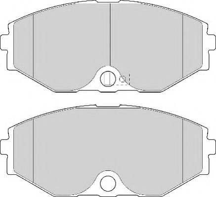 NECTO FD7102A Тормозные колодки для NISSAN GLORIA XI (Ниссан Глориа xи)