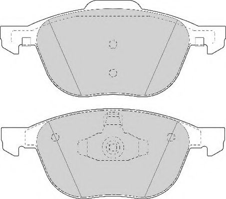 NECTO FD7078A Тормозные колодки для VOLVO S40 II (Вольво S40 2) NECTO FD7078A Тормозные колодки для VOLVO S40 II (Вольво S40 2)