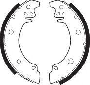 NECTO N1043 Тормозные колодоки 