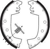 NECTO N1022 Тормозные колодоки 