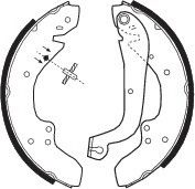 NECTO N1159 Тормозные колодоки 