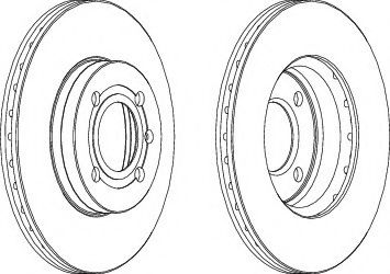 NECTO WN466 Тормозной диск для VOLKSWAGEN JETTA III (Фольксваген Джетта 3) NECTO WN466 Тормозной диск для VOLKSWAGEN JETTA III (Фольксваген Джетта 3)