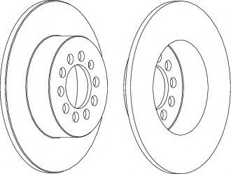 NECTO WN1242 Тормозной диск для SEAT (Сеат) NECTO WN1242 Тормозной диск для SEAT (Сеат)