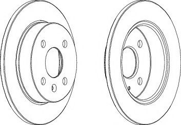 NECTO WN970 Тормозной диск для OPEL (Опель) NECTO WN970 Тормозной диск для OPEL (Опель)