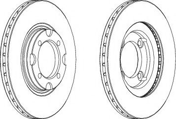 NECTO WN721 Тормозной диск для MAZDA 626 III (Мазда 626 3) NECTO WN721 Тормозной диск для MAZDA 626 III (Мазда 626 3)