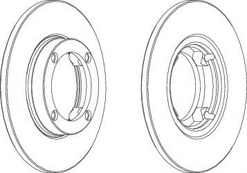 NECTO WN582 Тормозной диск для SUZUKI CULTUS II (Сузуки Cултус 2) NECTO WN582 Тормозной диск для SUZUKI CULTUS II (Сузуки Cултус 2)
