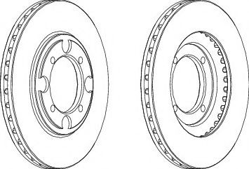 NECTO WN706 Тормозной диск 