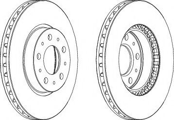 NECTO WN702 Тормозной диск 