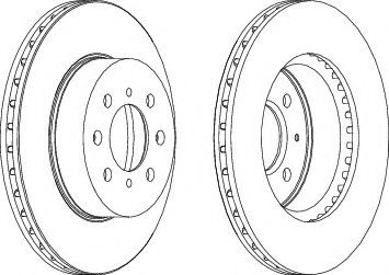 NECTO WN661 Тормозной диск для HONDA (Хонда) NECTO WN661 Тормозной диск для HONDA (Хонда)